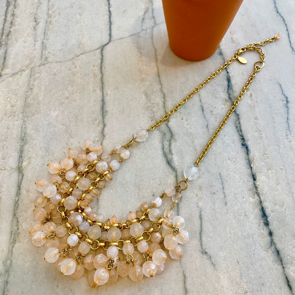 Lydell Beaded Statement Necklace